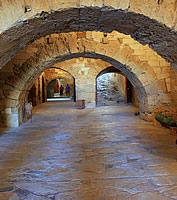 Koules fortress inside