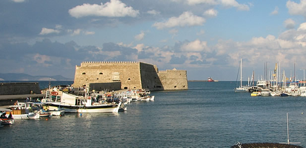 Koules  fortress, Heraklion Harbour